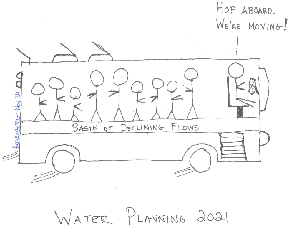 Water Planning 2021 -- Hop aboard we are already moving!